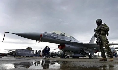 Украинската армия: Изтребителите F-16 са най-ефективното оръжие срещу руските реактивни дронове