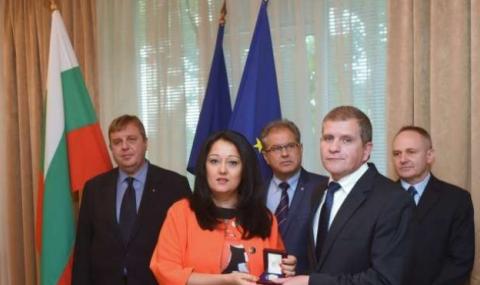 Лиляна Павлова награди НСО за европредседателството - 1