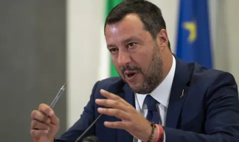 Макрон сам да отиде с пушка и каска в Украйна! Матео Салвини разпали дипломатическа война между Рим и Париж - 1