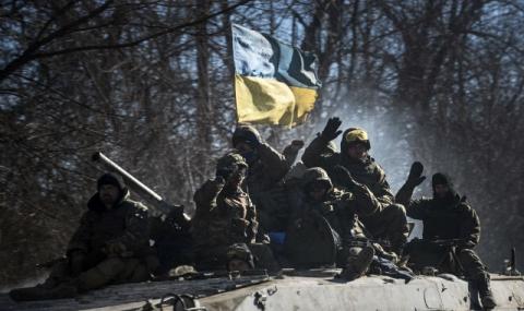 Украински войници на военни учения в Германия - 1