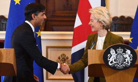 Риши Сунак призова северноирландските юнионисти да се върнат в провинциалните институции  - 1