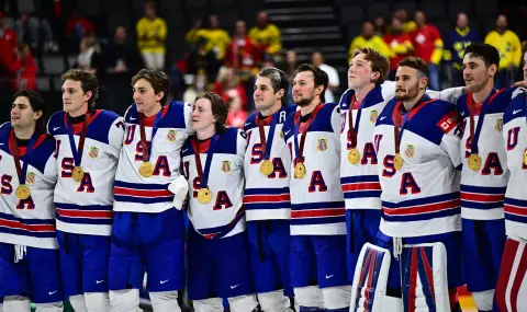 САЩ спечелиха световната титла по хокей на лед с гол в продълженията - 1