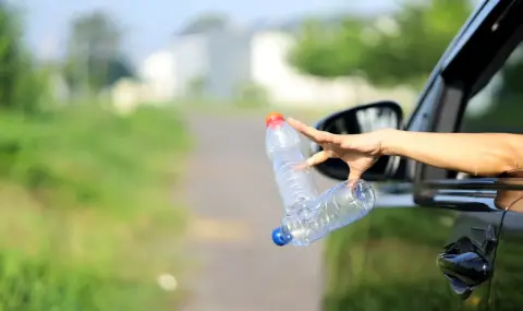 Глоби до 18 000 евро за изхвърляне на боклук през прозорците на автомобили - 1