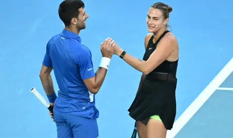 Новак Джокович нахлу на пресконференцията на Сабаленка - ВИДЕО - 1