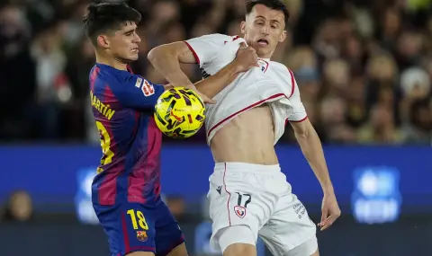Рафиня блесна с два гола, Барселона триумфира над Осасуна - 1