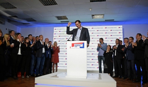 Сръбската прогресивна партия печели изборите - 1