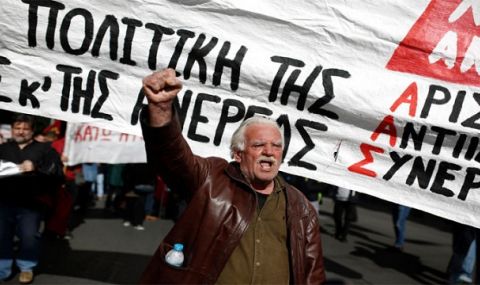 Общонационална стачка парализира Гърция - 1