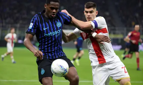 Интер затвърди лидерството си в Серия А с категоричен успех над Дженоа - 1