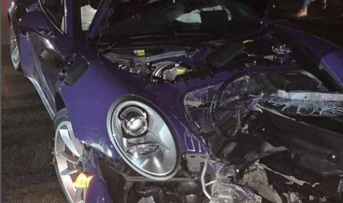 13-годишен подкара и унищожи уникално Porsche 911 GT3 RS (ВИДЕО) - 1