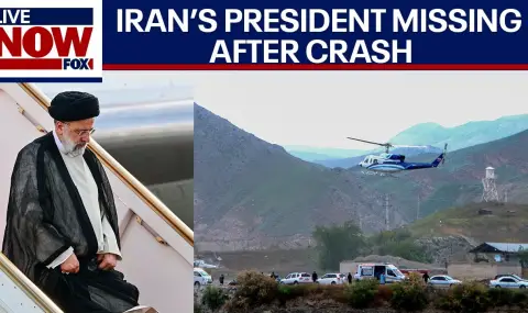 Няма следи от живот на мястото на разбилия се хеликоптер с иранския президент