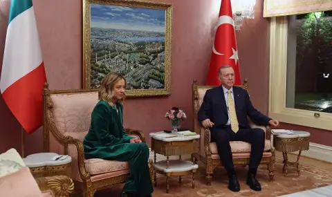 Първо при Ердоган! Джорджа Мелони избра Анкара за първа задгранична визита - 1
