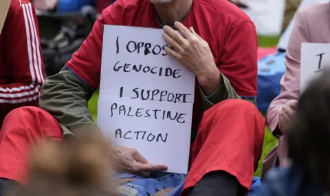 82 души са задържани на протест за Palestine Action в Ливърпул - 1