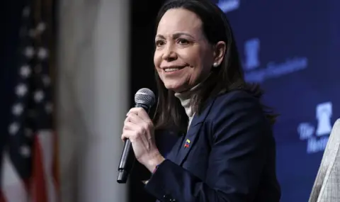 Maria Machado attacked Delcy Rodriguez and said: Donald Trump is risking the lives of his citizens for the freedom of Ve - 1