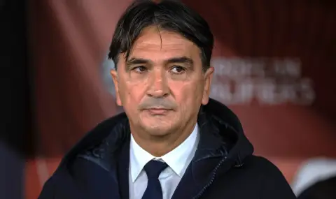 Жест към Златко Далич за неговия стотен мач начело на Хърватия - 1