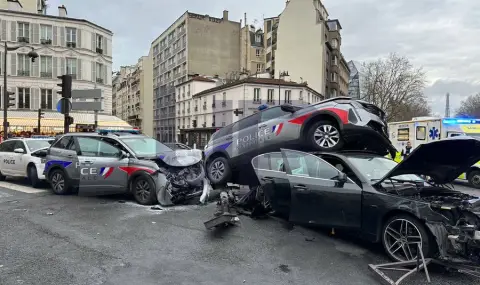 Spectacular action in Paris: 10 police officers injured in pursuit of offender  - 1