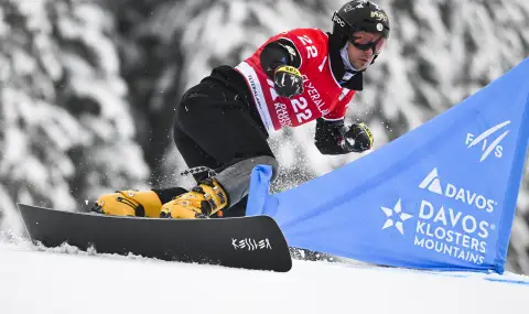 Rado Yankov finished fifth in the parallel giant slalom in Scuol  - 1