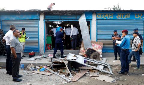 Две експлозии убиха трима в Катманду - 1