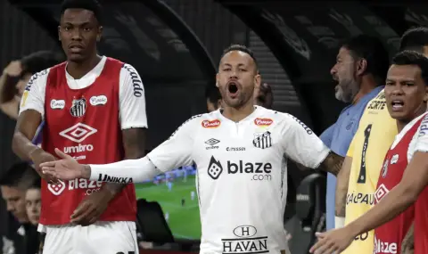 Неймар преговаря за нов договор със Сантос - 1