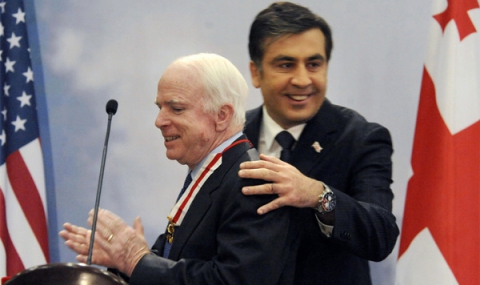 Саакашвили и Маккейн съветват реформите в Украйна - 1