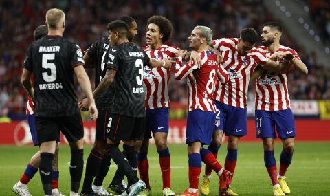 Могъщият Атлетико напусна Шампионската лига след самоубийствено равенство с Байер - 1