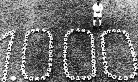 53 години, откакто Пеле вкара 1000-я си гол (ВИДЕО) - 1