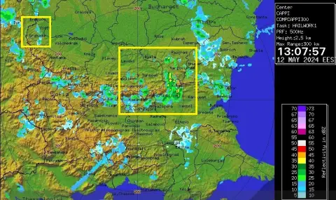 Storms hit the country in the next hours  - 1