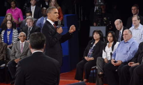 В оспорван дебат Обама взе реванш срещу Ромни-Видео - 1