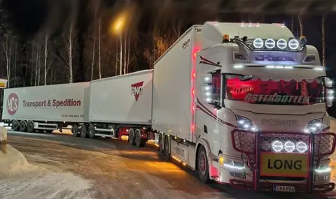 35-метрови TIR-ове с две ремаркета заместват стандартните камиони в Европа - 1