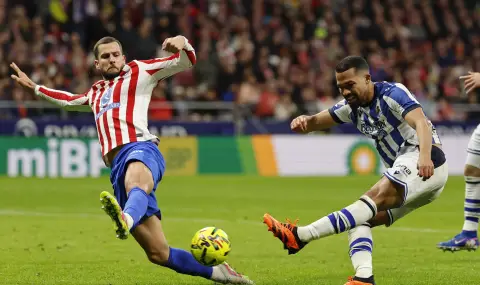 Късен успех за Атлетико Мадрид срещу Реал Сосиедад в Ла Лига - 1