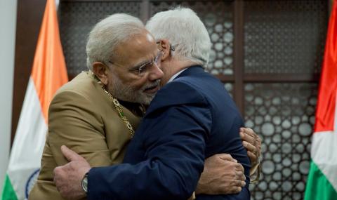 Индия се надява на мир между палестинци и израелци (СНИМКИ) - 1