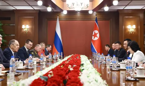 Ким Чен Ун подчертава важността на посещението на Лавров  - 1