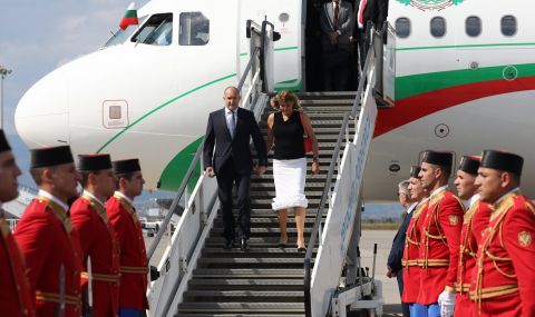 Посрещнаха Румен Радев в Черна гора - 1