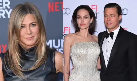 Дженифър Анистън най-накрая коментира любовния триъгълник с Анджелина Джоли и Брад Пит - 1