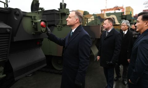 Първата пратка тежки оръжия от Южна Корея вече е в Полша - 1
