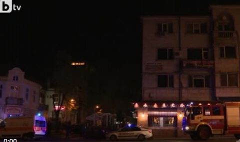 Запали се комин на пицария във Велико Търново - 1