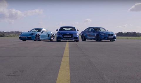 Audi TT RS, BMW M2 и 718 Cayman S - кое е най-забавното? - 1