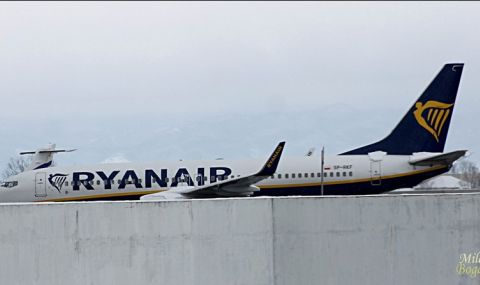 Ryanair възобновява полетите си до Пловдив - 1
