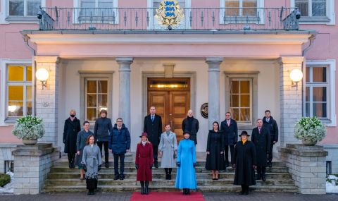 Жена за първи път стана премиер на Естония - 1