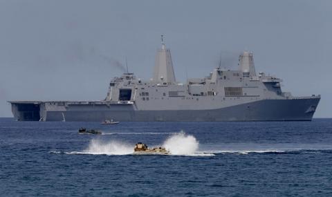 Американски боен кораб вдигна Китай по тревога - 1