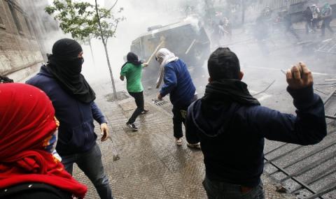 Протести и сблъсъци в Чили - 1