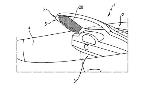 Porsche патентова нов вид еърбегове - 1