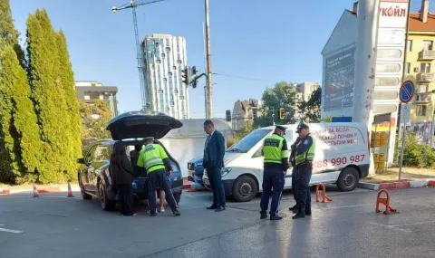 Владимир Николов катастрофира в София - 1