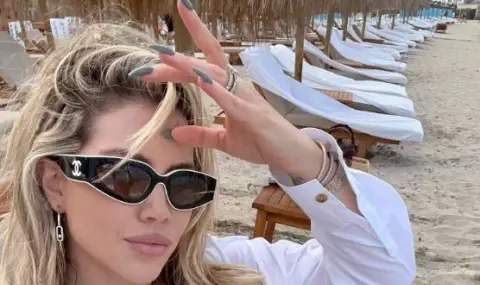 Уанда Нара вдига градусите с нови провокативни снимки - 1