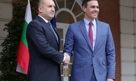 Радев в Мадрид: България и Испания имат отличeн политически диалог - 1