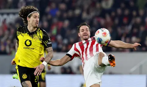 Фрайбург измъкна точка срещу 10 от Дортмунд  - 1