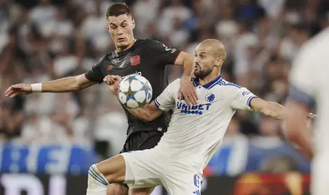 Байер Леверкузен измъкна точка в последните секунди срещу Копенхаген - 1