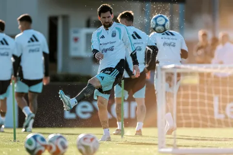 Messi after the last training session with Argentina: Special moments that I will surely miss - 1