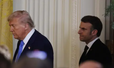 Макрон иска гневът на Тръмп към Русия да доведе до действия - 1