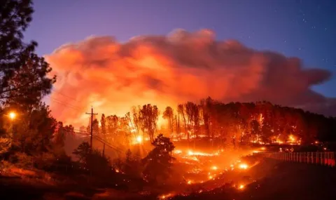 Bouquet Fire near Los Angeles Grows to 800 acres - 1