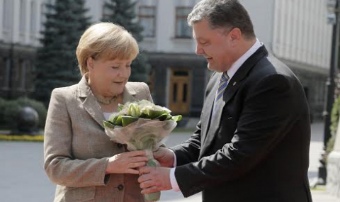 Меркел е на визита в Украйна - 1